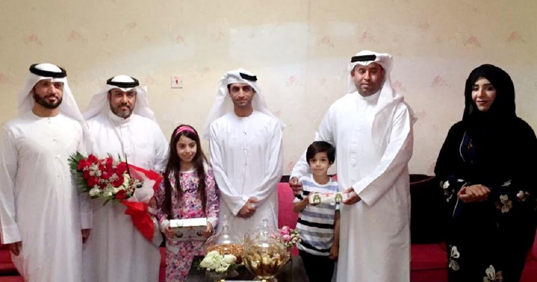 MoI delegation visits family of children injured in stabbing in Fujairah 